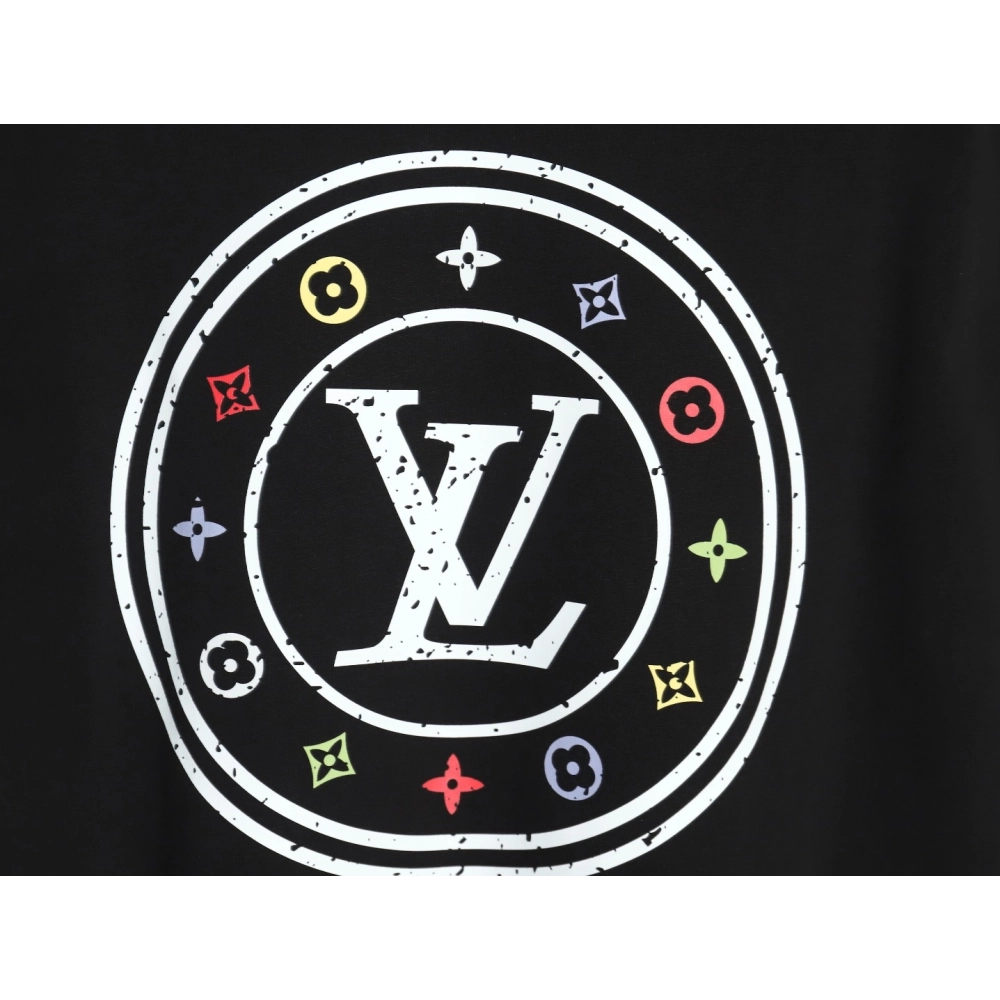 Reps Louis Vuitton circle monogram short-sleeved T-shirt TSK1,All order with free shipping Reps Louis Vuitton