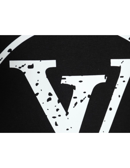 Reps Louis Vuitton circle monogram short-sleeved T-shirt TSK1,All order with free shipping Reps Louis Vuitton