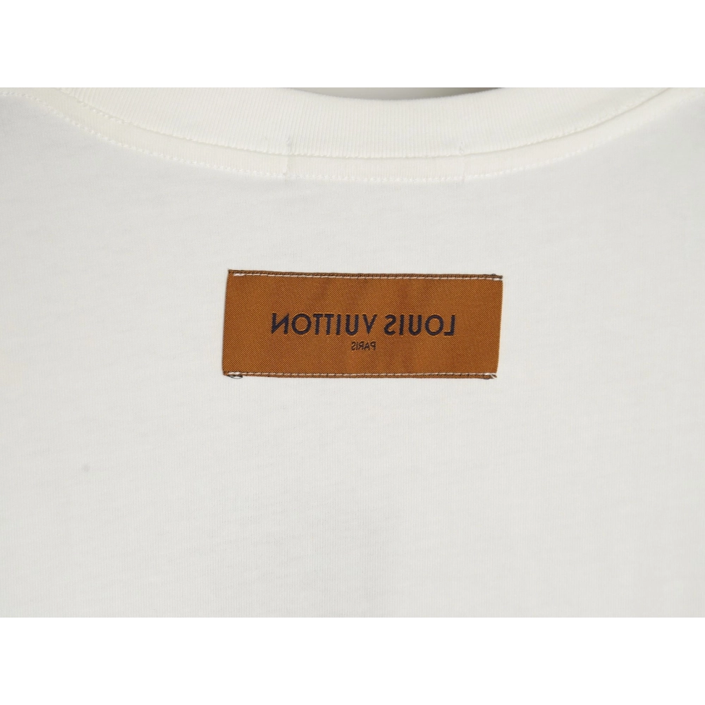 Reps Louis Vuitton circle monogram short-sleeved T-shirt,All order with free shipping Reps Louis Vuitton