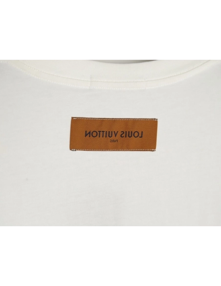 Reps Louis Vuitton circle monogram short-sleeved T-shirt,All order with free shipping Reps Louis Vuitton