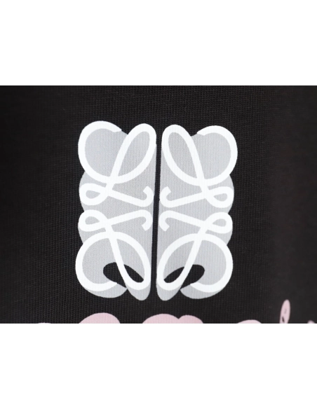 Loewe Overlapping Lettering Short Sleeve T-Shirt TSK1,All order with free shipping Loewe