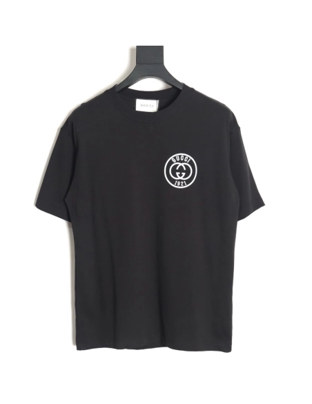 Reps Gucci Circle Short Sleeve T-Shirt TSK1,All order with free shipping Reps Gucci