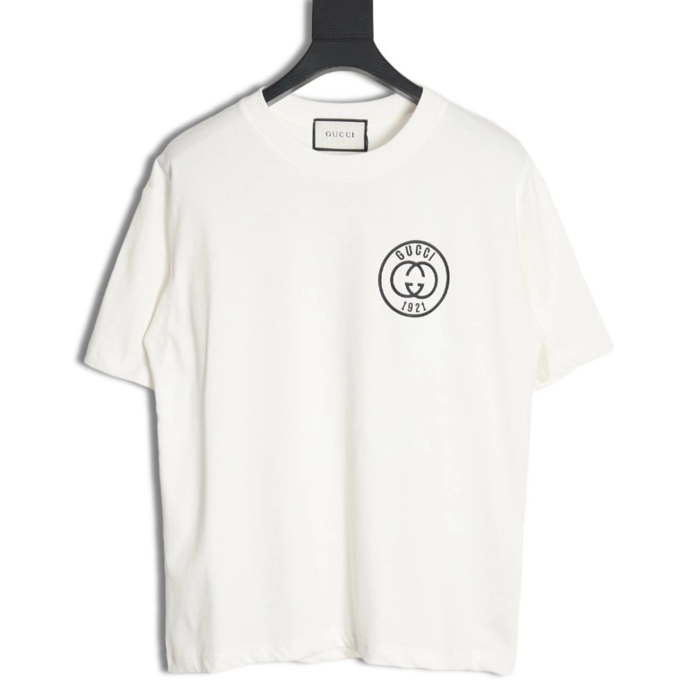 Reps Gucci Circle Short Sleeve T-Shirt,All order with free shipping Reps Gucci
