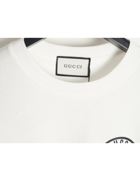 Reps Gucci Circle Short Sleeve T-Shirt,All order with free shipping Reps Gucci