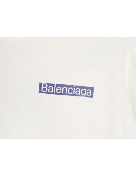 Balenciaga Clear Vinyl Short Sleeve T-Shirt,All order with free shipping Balenciaga