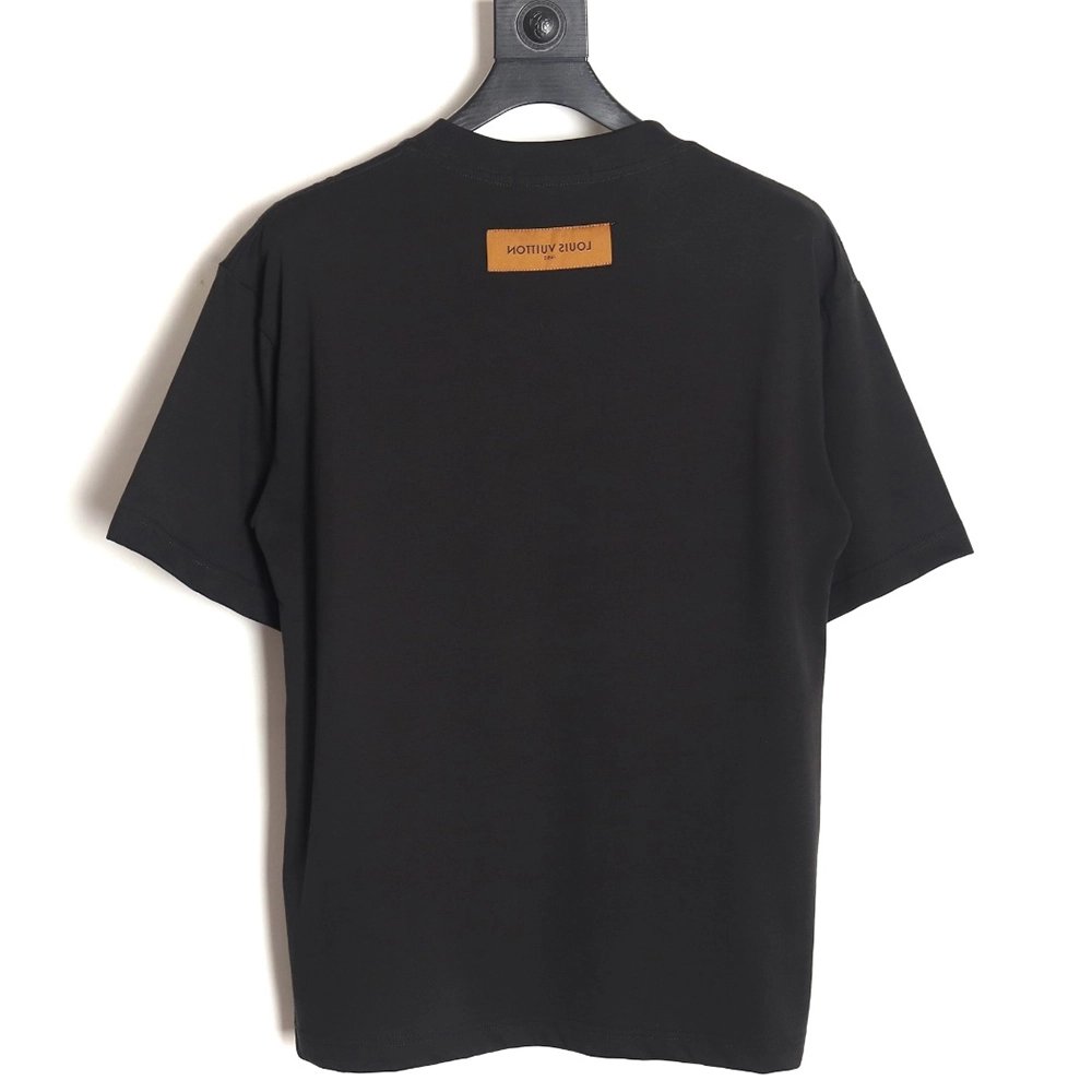 Reps Louis Vuitton short-sleeved T-shirt with large logo TSK1,All order with free shipping Reps Louis Vuitton