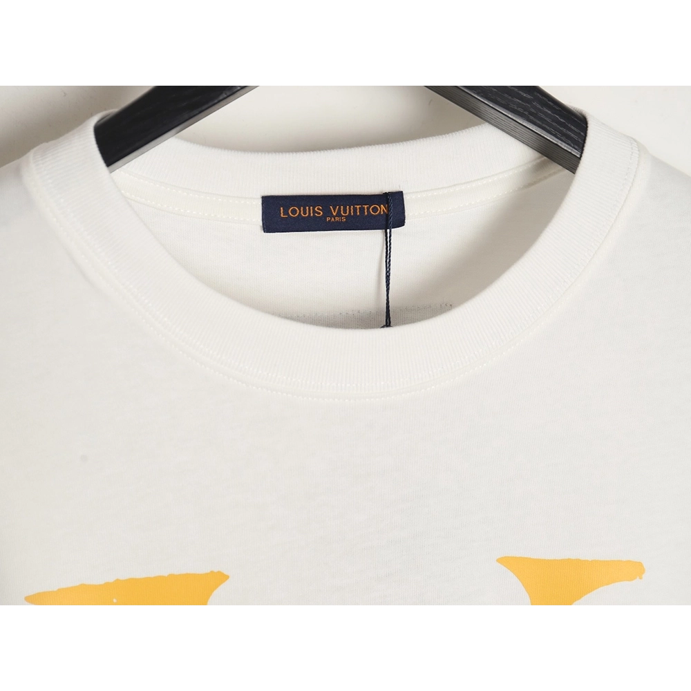 Reps Louis Vuitton short-sleeved T-shirt with large logo,All order with free shipping Reps Louis Vuitton