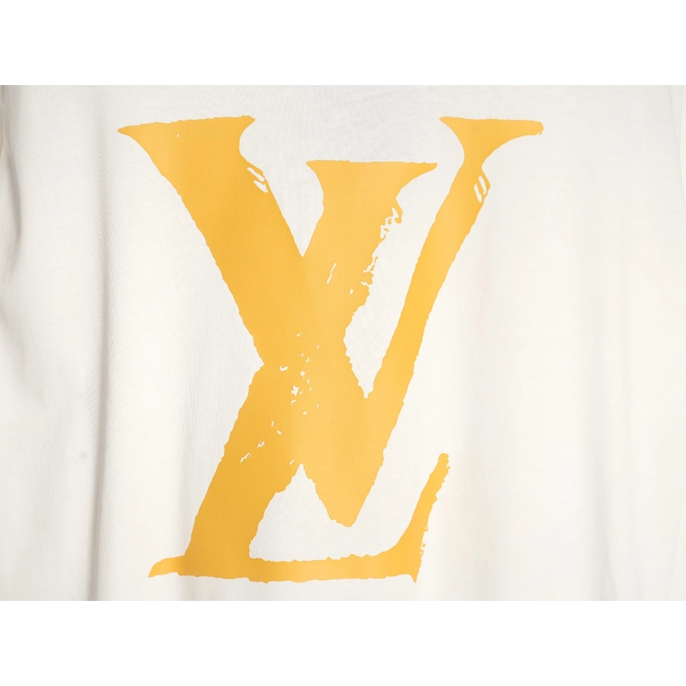 Reps Louis Vuitton short-sleeved T-shirt with large logo,All order with free shipping Reps Louis Vuitton