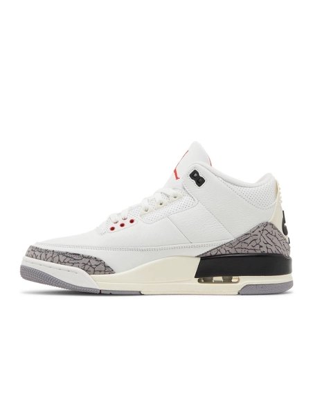 AIR JORDAN 3 RETRO WHITE CEMENT REIMAGINED DN3707 100,AIR JORDAN 3,Air Jordan