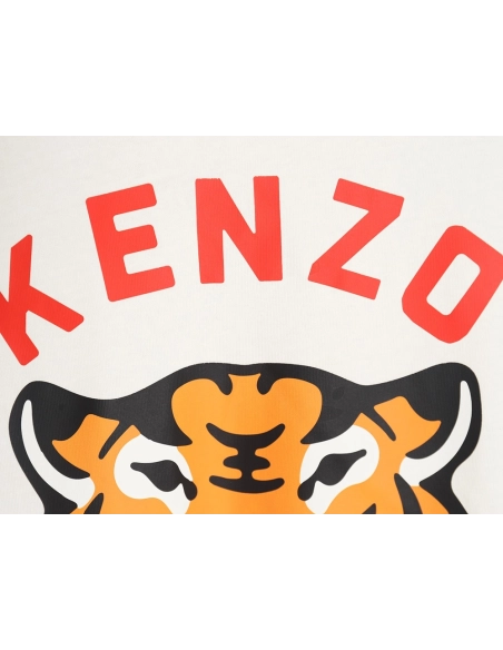 Kenzo tiger head short-sleeved T-shirt,All order with free shipping Kenzo