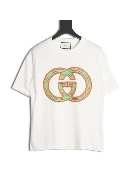 Reps Gucci Big Double G Short Sleeve T-shirt,All order with free shipping Reps Gucci