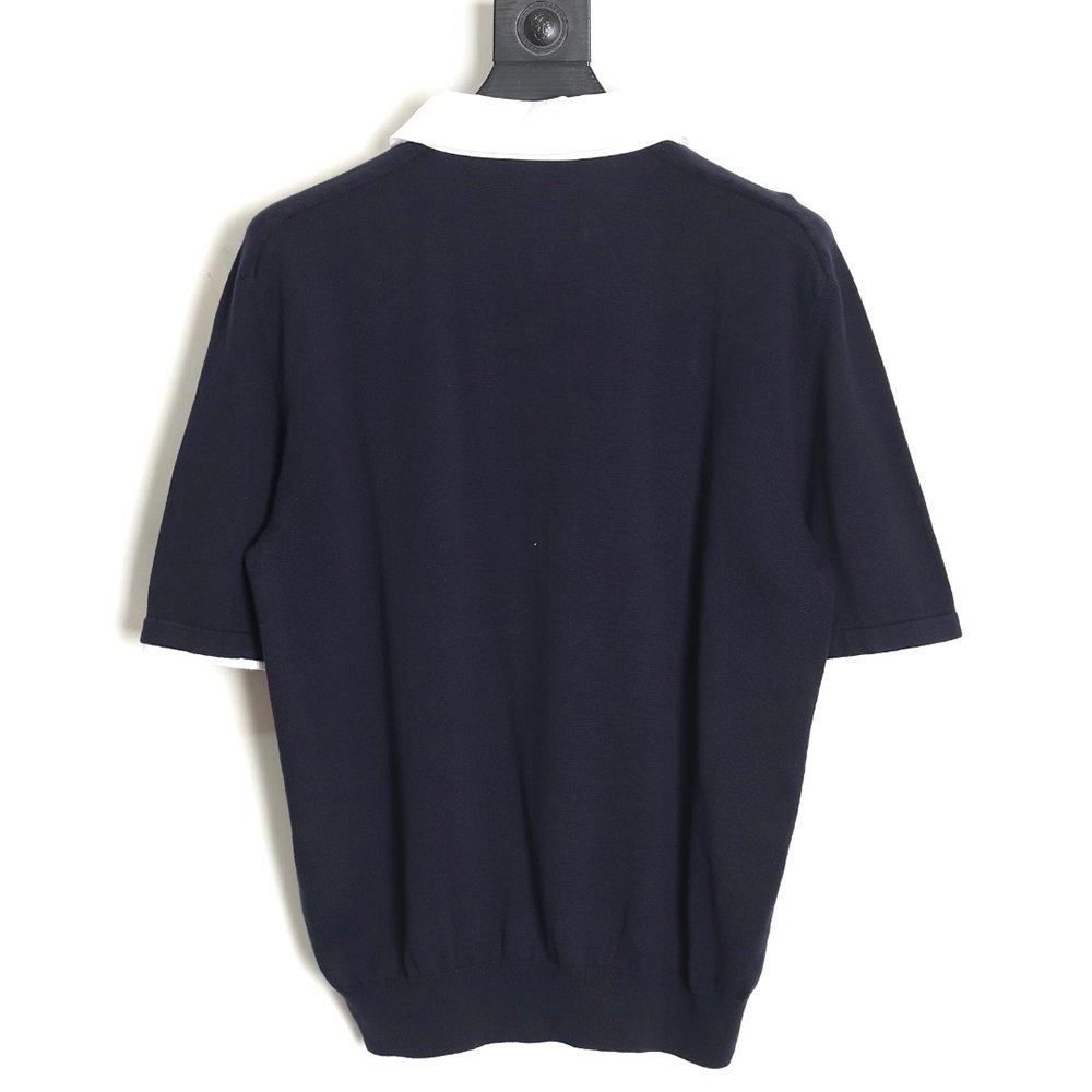 Reps Louis Vuitton Colorblock Signature Polo Short Sleeve T-Shirt,All order with free shipping Reps Louis Vuitton