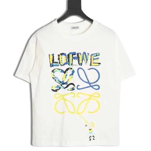 Loewe 24SS Red Panda Short Sleeve T-Shirt,All order with free shipping Loewe