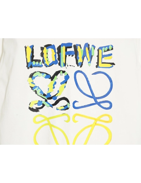 Loewe 24SS Red Panda Short Sleeve T-Shirt,All order with free shipping Loewe