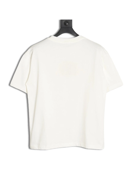 Miu Miu 24SS Blurred Letters Short Sleeve T-Shirt,All order with free shipping Miu Miu
