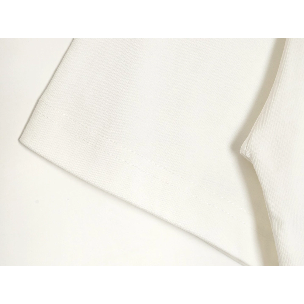 Miu Miu 24SS Blurred Letters Short Sleeve T-Shirt,All order with free shipping Miu Miu