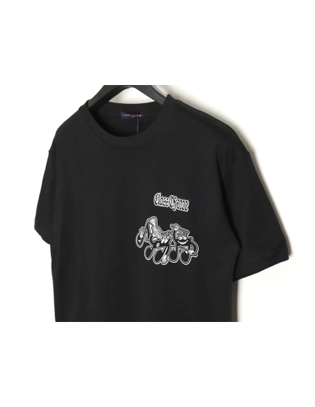 Reps Louis Vuitton 24SS band short-sleeved T-shirt TSK1,All order with free shipping Reps Louis Vuitton