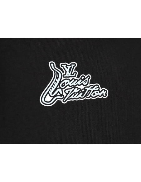 Reps Louis Vuitton 24SS band short-sleeved T-shirt TSK1,All order with free shipping Reps Louis Vuitton