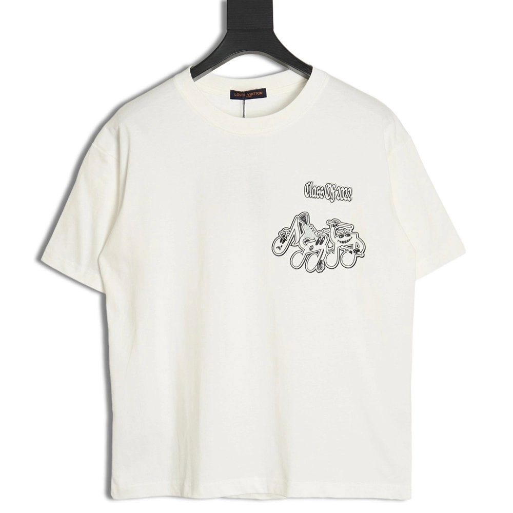 Reps Louis Vuitton 24SS band short-sleeved T-shirt,All order with free shipping Reps Louis Vuitton