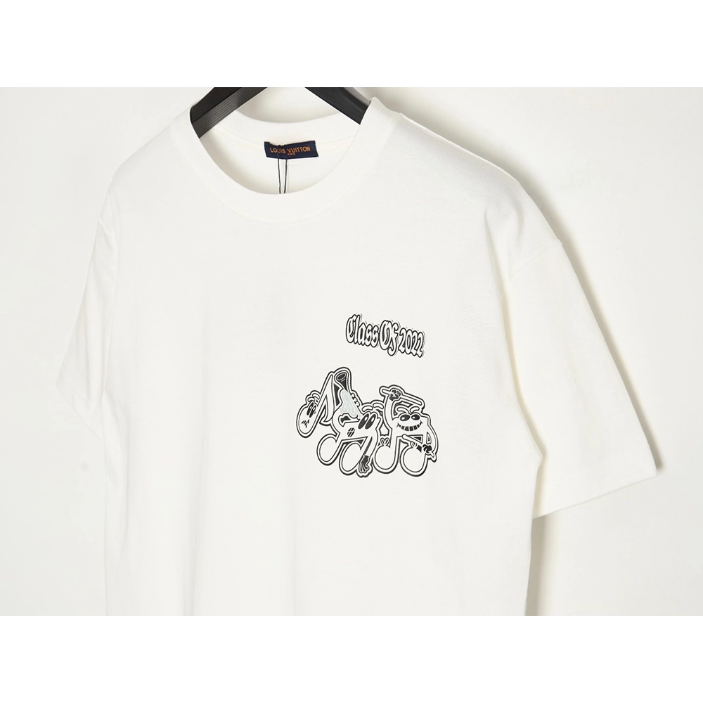 Reps Louis Vuitton 24SS band short-sleeved T-shirt,All order with free shipping Reps Louis Vuitton