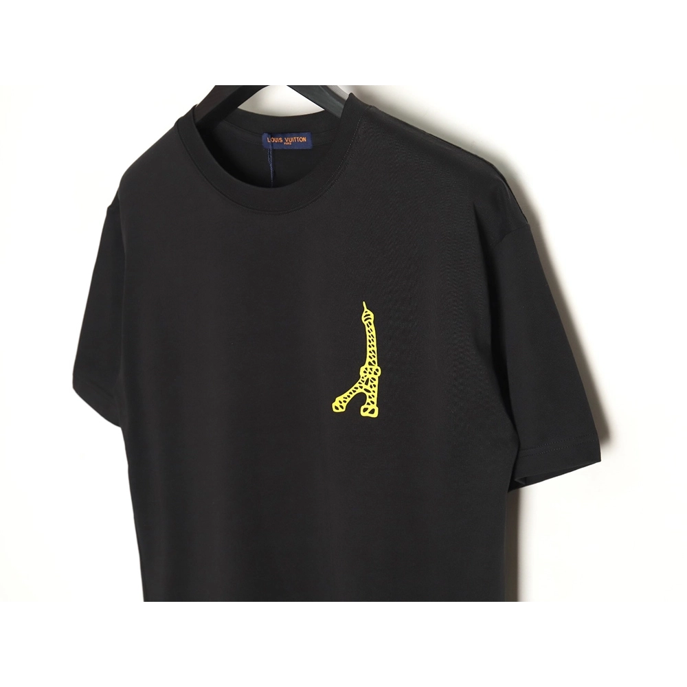 Reps Louis Vuitton 24SS Iron Tower Short Sleeve T-Shirt TSK1,All order with free shipping Reps Louis Vuitton