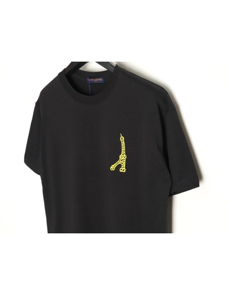 Reps Louis Vuitton 24SS Iron Tower Short Sleeve T-Shirt TSK1,All order with free shipping Reps Louis Vuitton