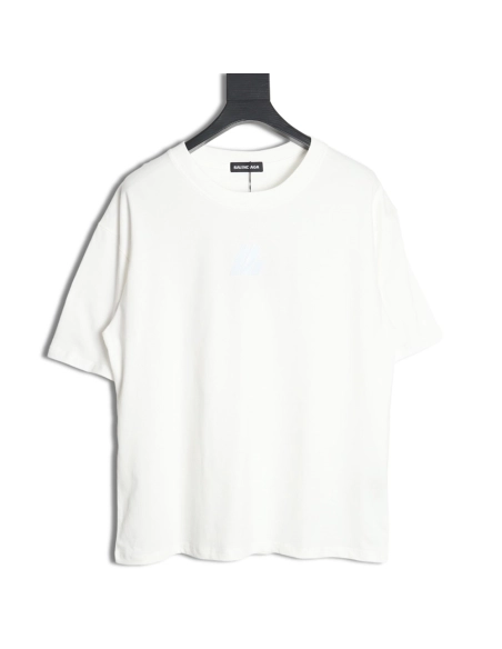 Balenciaga 24SS reflective lettering print short-sleeved T-shirt,All order with free shipping Balenciaga