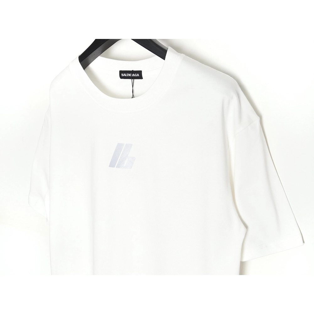 Balenciaga 24SS reflective lettering print short-sleeved T-shirt,All order with free shipping Balenciaga
