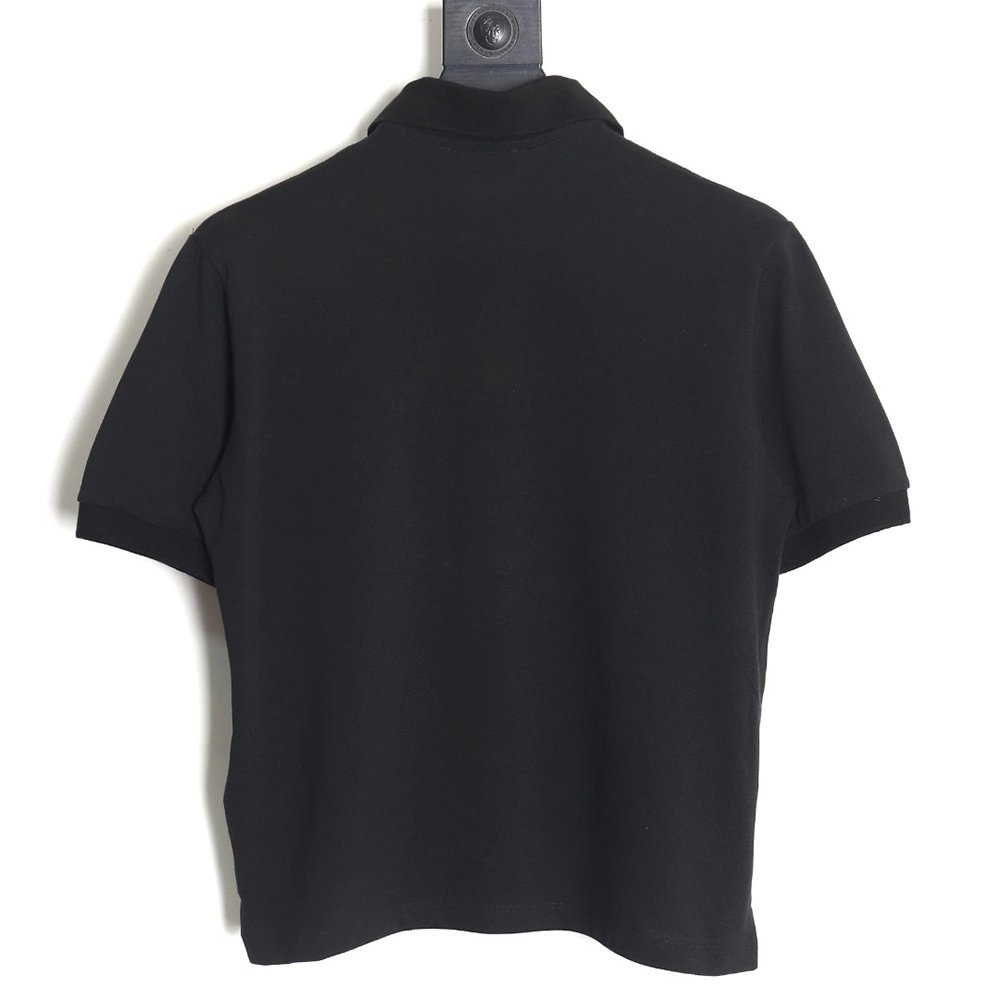 MIU MIU 24SS Embroidered Polo Short Sleeve T-Shirt TSK1,All order with free shipping Miu Miu