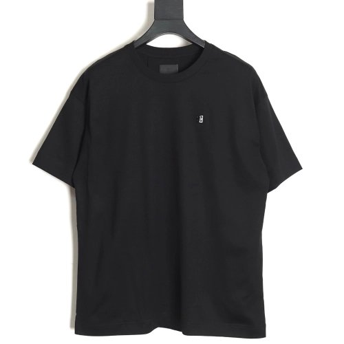 Givenchy 4G Metal Smiley L0go Short Sleeve T-Shirt,All order with free shipping Givenchy