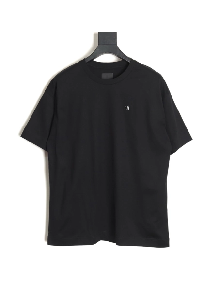 Givenchy 4G Metal Smiley L0go Short Sleeve T-Shirt,All order with free shipping Givenchy