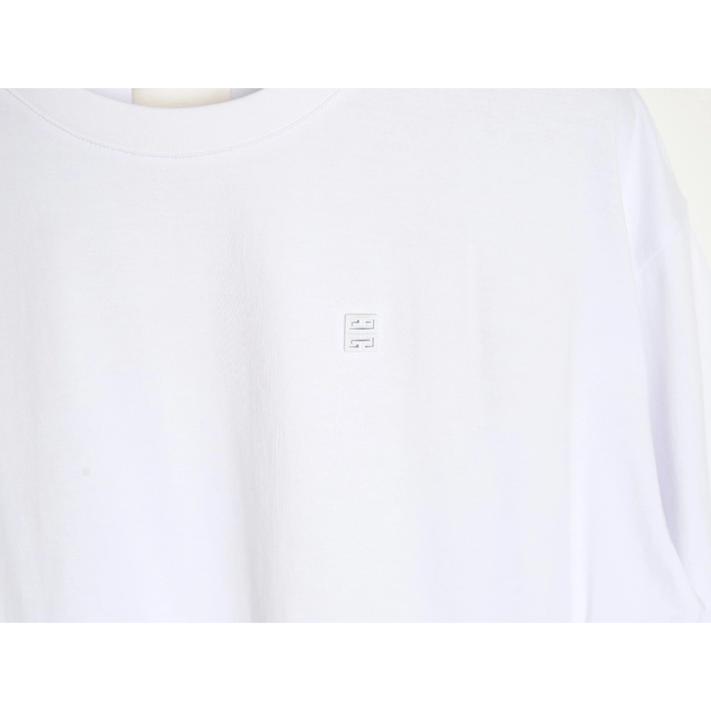 Givenchy 4G Metal Smiley L0go Short Sleeve T-Shirt,All order with free shipping Givenchy