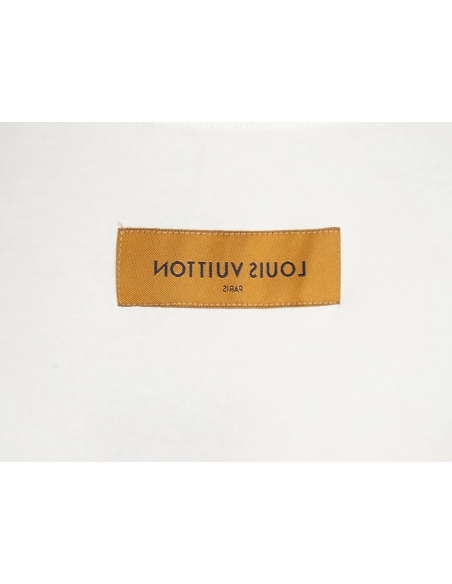 Reps Louis Vuitton Colorful Necklace Pendant Short Sleeve T-Shirt TSK1,All order with free shipping Reps Louis Vuitton