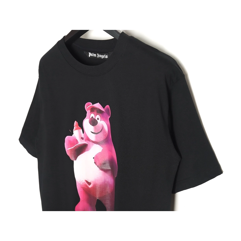 Palm Angel Modal Bear Short Sleeve T-Shirt TSK2,All order with free shipping Palm Angels