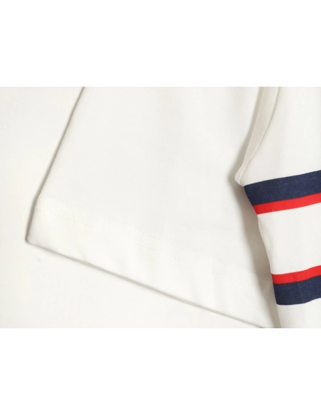 Dior classic vertical striped five-star short-sleeved T-shirt TSK1,All order with free shipping Dior