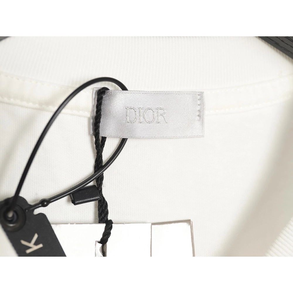 Dior classic vertical striped five-star short-sleeved T-shirt TSK1,All order with free shipping Dior