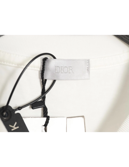 Dior classic vertical striped five-star short-sleeved T-shirt TSK1,All order with free shipping Dior