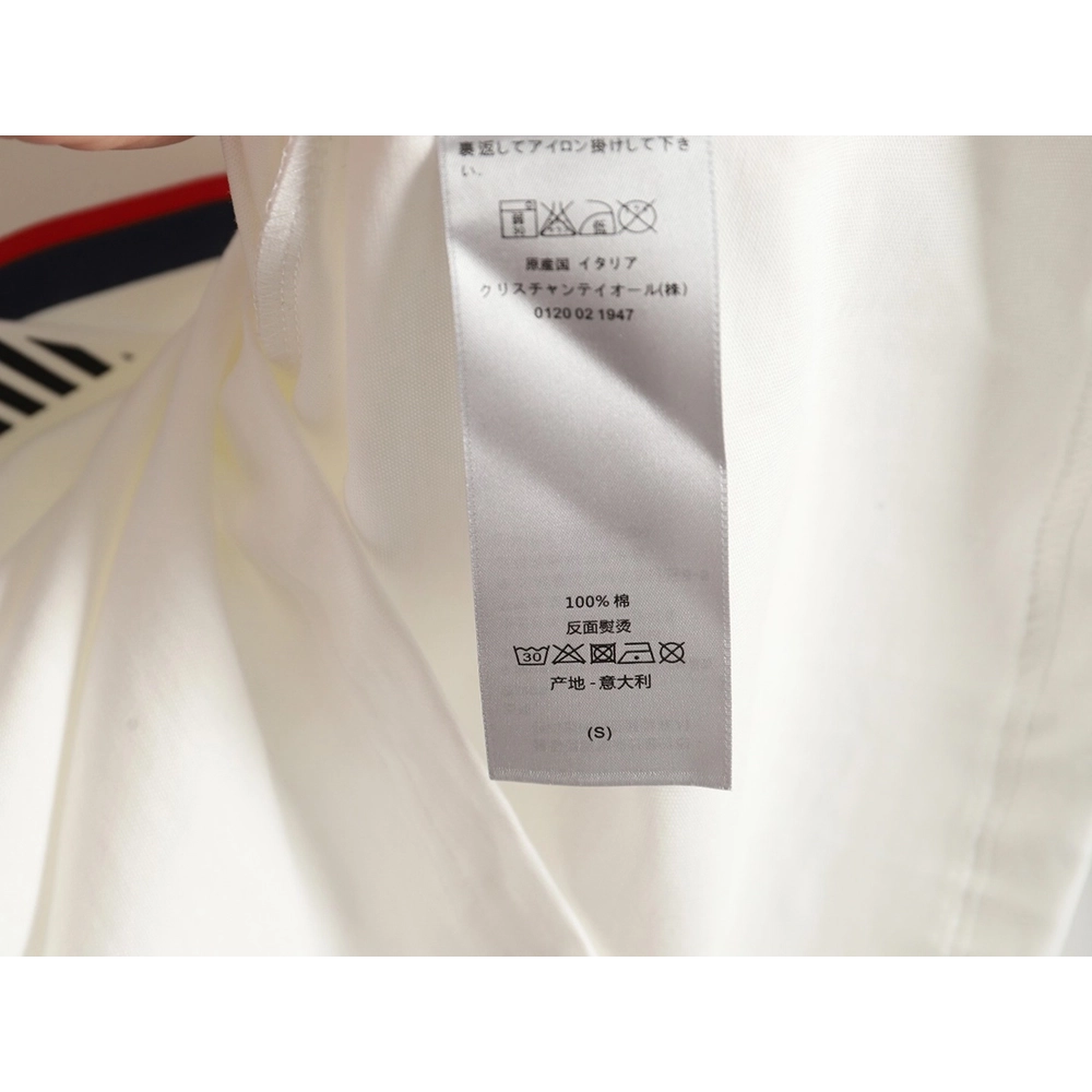 Dior classic vertical striped five-star short-sleeved T-shirt TSK1,All order with free shipping Dior