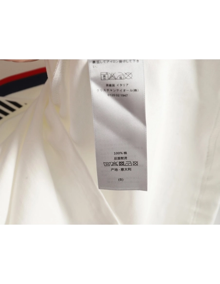 Dior classic vertical striped five-star short-sleeved T-shirt TSK1,All order with free shipping Dior