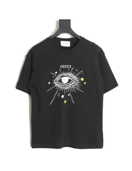 Reps Gucci 24SS Eye Short Sleeve T-Shirt TSK2,All order with free shipping Reps Gucci