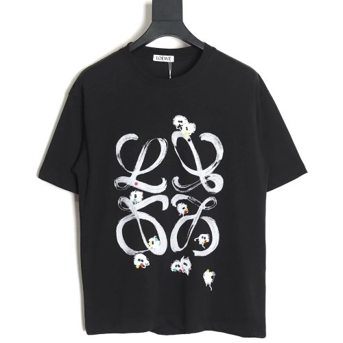 Loewe 24SS Briquette Short Sleeve T-Shirt TSK2,All order with free shipping Loewe