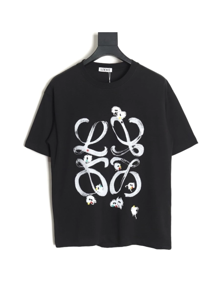 Loewe 24SS Briquette Short Sleeve T-Shirt TSK2,All order with free shipping Loewe