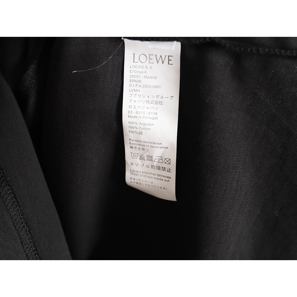 Loewe 24SS Briquette Short Sleeve T-Shirt TSK2,All order with free shipping Loewe