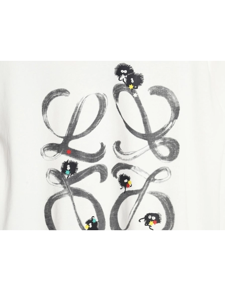 Loewe 24SS Briquette Short Sleeve T-Shirt TSK1,All order with free shipping Loewe