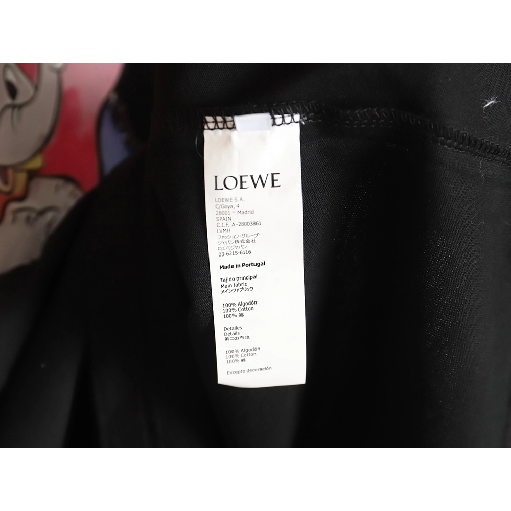 Loewe Yellow Hat Dumbo Short Sleeve T-Shirt_TSK1,All order with free shipping Loewe