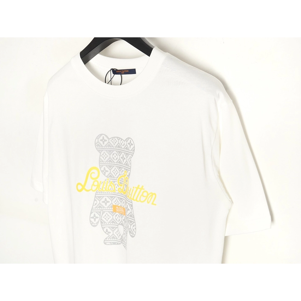 Reps Louis Vuitton Funny Bear Short Sleeve T-Shirt,All order with free shipping Reps Louis Vuitton