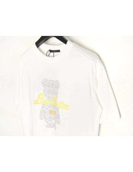 Reps Louis Vuitton Funny Bear Short Sleeve T-Shirt,All order with free shipping Reps Louis Vuitton
