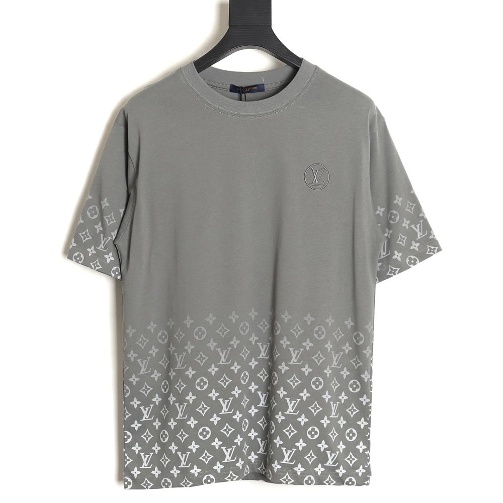 Reps Louis Vuitton Short Sleeve T-Shirt with Gradient Sleeves_TSK1,All order with free shipping Reps Louis Vuitton
