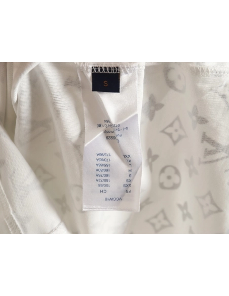 Reps Louis Vuitton Short Sleeve T-Shirt with Gradient Sleeves,All order with free shipping Reps Louis Vuitton
