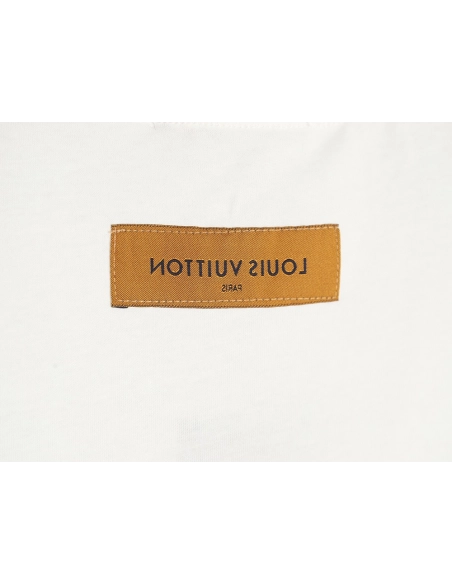 Reps Louis Vuitton Short Sleeve T-Shirt with Gradient Sleeves,All order with free shipping Reps Louis Vuitton